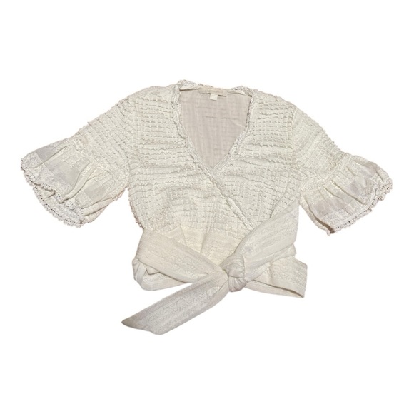 Jonathan Simkhai lace wrap top size xs - Picture 1 of 6